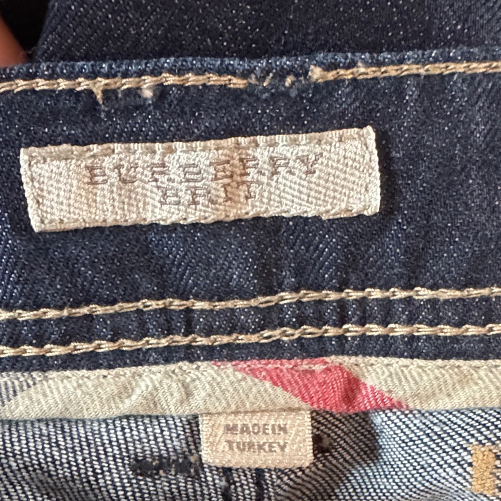 Burberry Dark Blue Denim